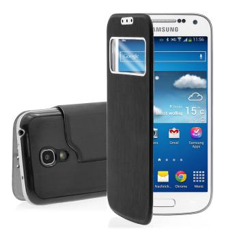 AA05L Samsung Galaxy S4 mini i9195 i9190 Kunstleder Flip Case #